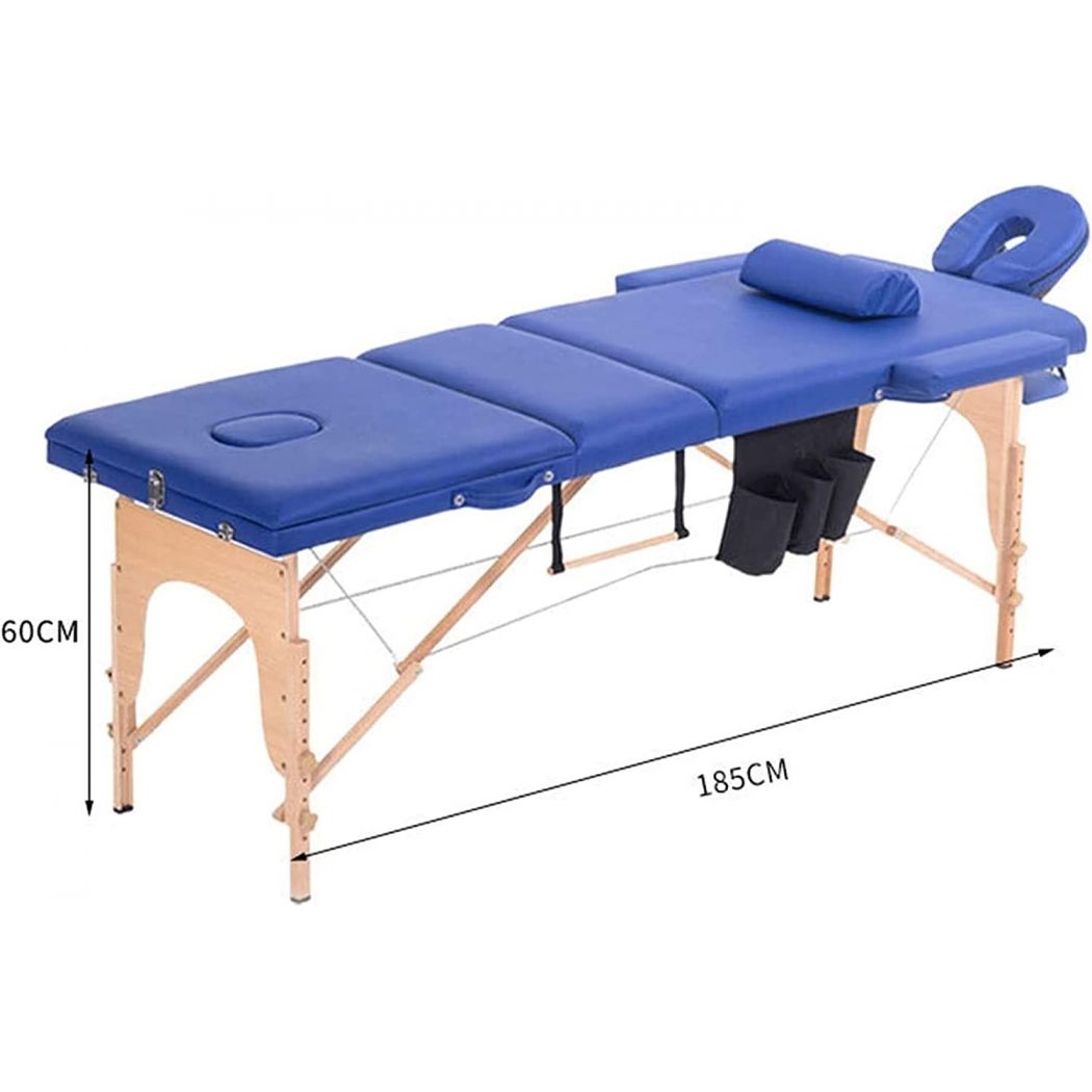 Beauty Salon Adjustable Portable Massage Therapy Bed